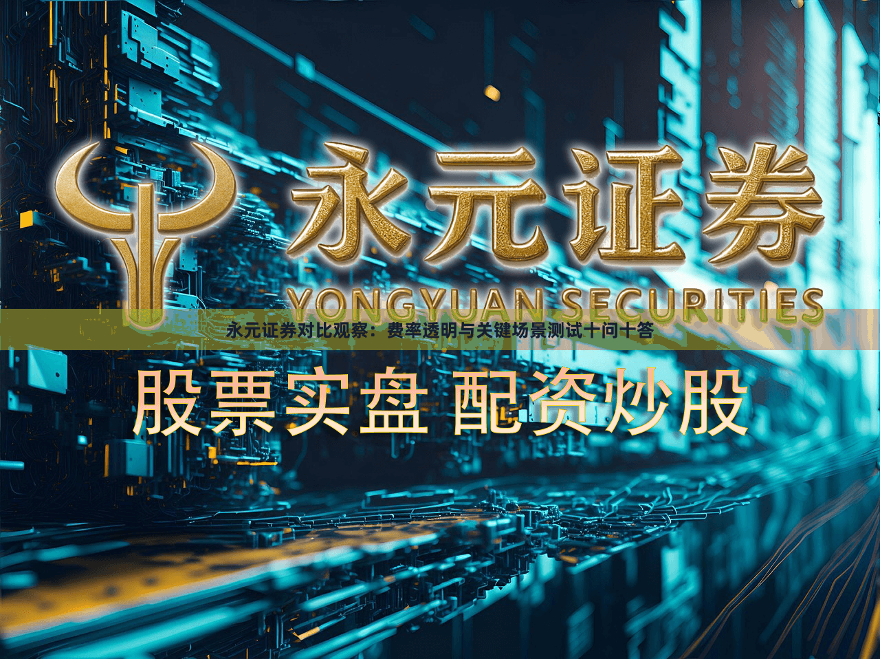 永元证券对比观察：费率透明与关键场景测试十问十答