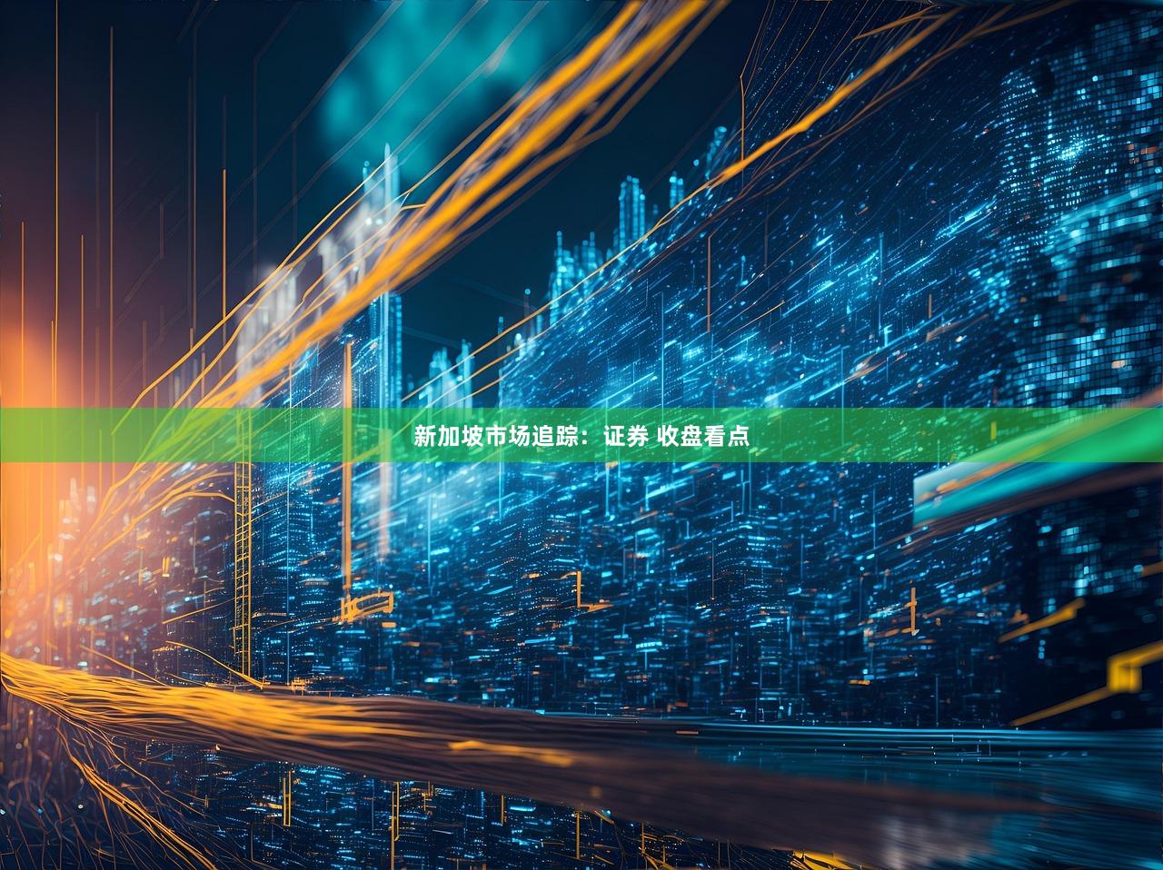 新加坡市场追踪：证券 收盘看点